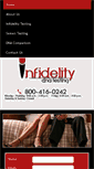 Mobile Screenshot of infidelitydnatesting.com